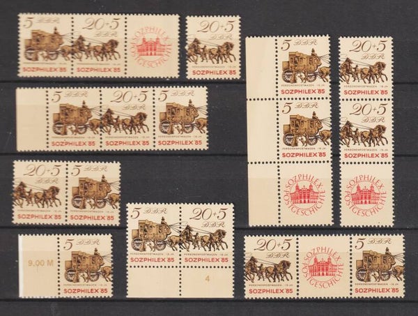 ZD aus MiNr. 2965-2966 postfrisch **  (s23169)