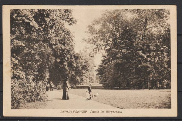 MiNr. 197 MeF auf Ansichtskarte Berlin Pankow, 19.9.22 (s24031)