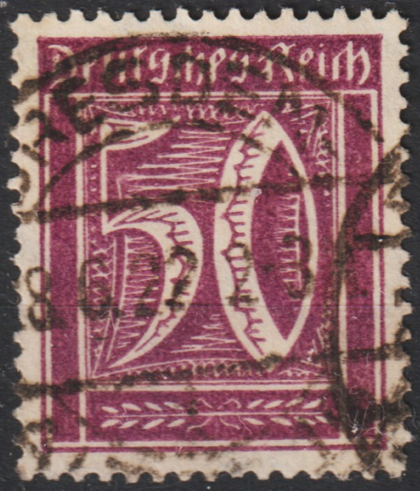 MiNr. 183 a gestempelt, geprüft  (s24040)
