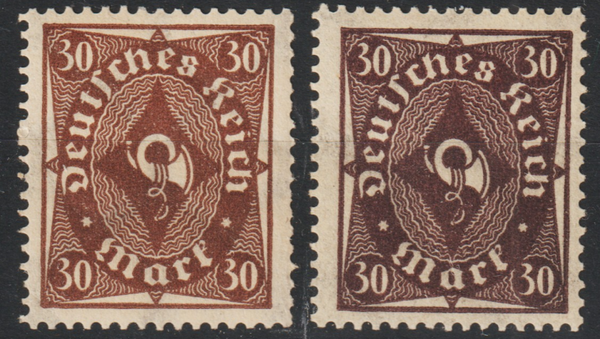 MiNr. 231 a/b postfrisch **, a geprüft   (s24040)