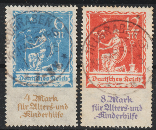 MiNr. 233-234 gestempelt (s24040)