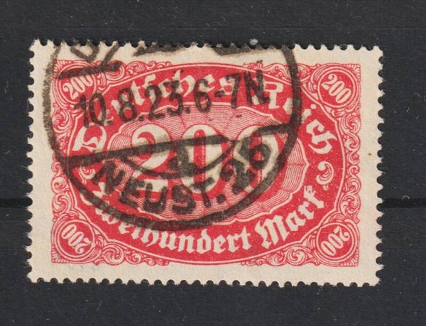 MiNr. 248 b gestempelt, geprüft