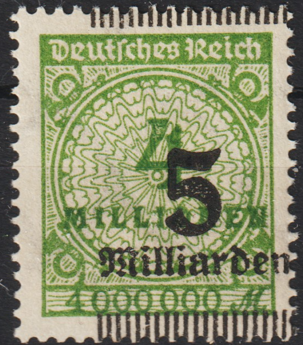 MiNr. 333 postfrisch **, Aufdruck verschoben (s24040)
