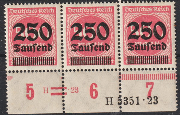 MiNr. 295 HAN H 5341.23 / H = 23  postfrisch ** (24040)