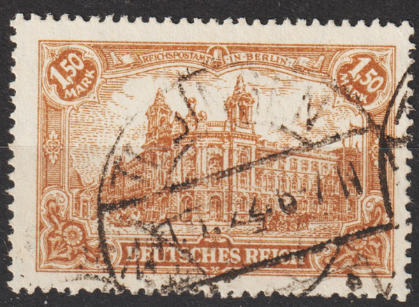 MiNr. 114 gestempelt, geprüft  (s24041)