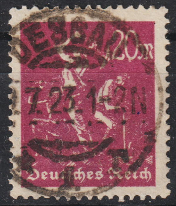 MiNr. 241 Y gestempelt, geprüft (s24041)