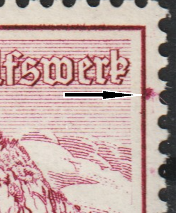 MiNr. 738 postfrisch **, Abart (s24042)