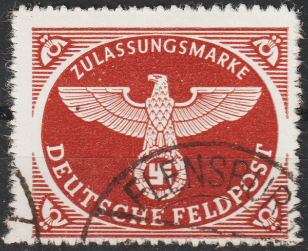 Feldpost MiNr. 2 B gestempelt  (s24042)