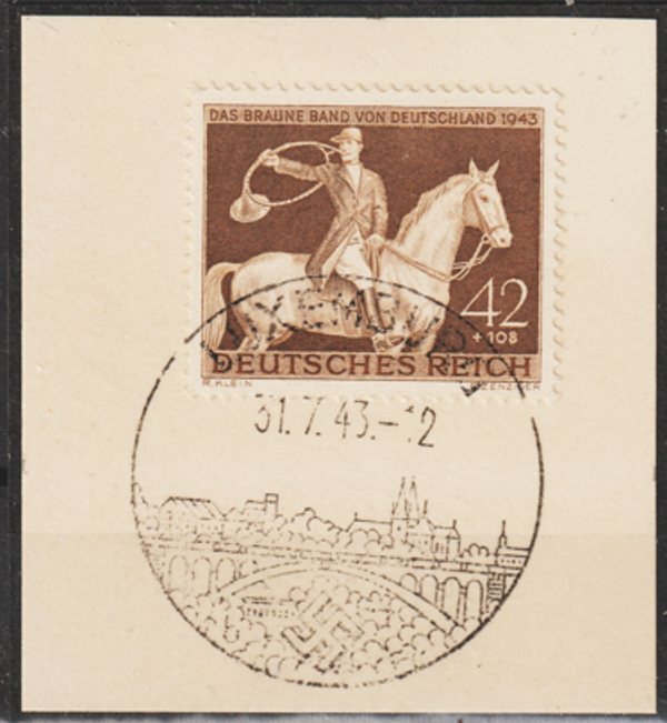 MiNr. 854 Briefstück, Sonderstempel LUXEMBURG  (s24051)