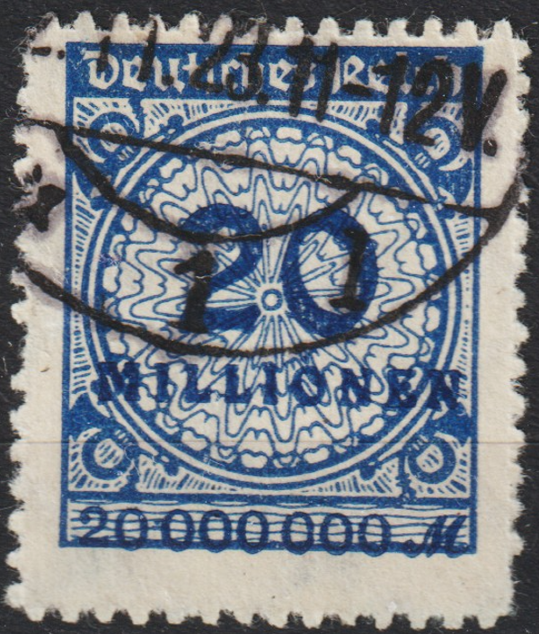 MiNr. 319 B gestempelt  (s24053)