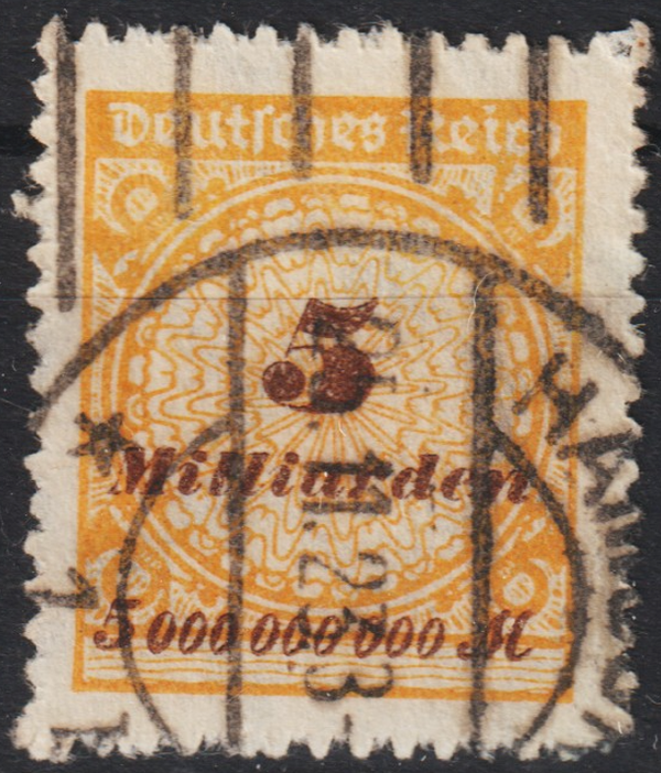 MiNr. 327 B gestempelt (s24053)