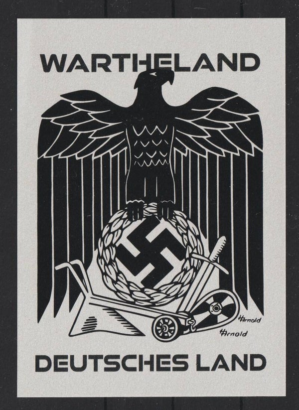Karte "Wartheland Deutsches Land” (s24065)