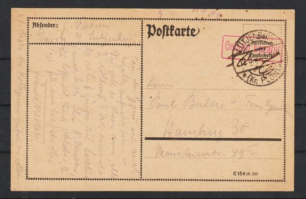 "Gebühr bezahlt"  LÜTJENBURG 9.12.23  (s24137)