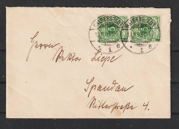 MiNr. 46 auf Brief HALBERSTADT 13.9.99   (s24170)
