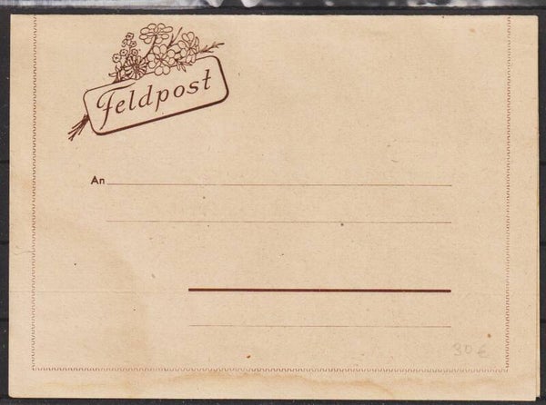 Feldpost Kartenbrief ungebraucht (s24171)