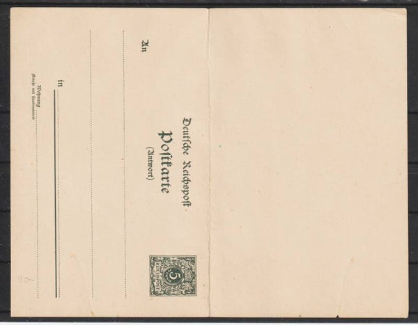 Ganzsache P 31 b ungebraucht  (s24175)