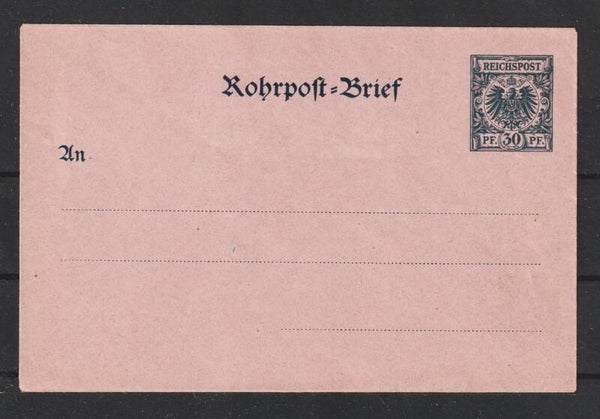 Ganzsache Rohrpost RU 3  (s24179)