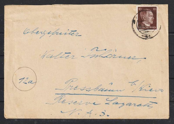 MiNr. 826, 781 auf Brief Wien 25.4.44   (s24180)