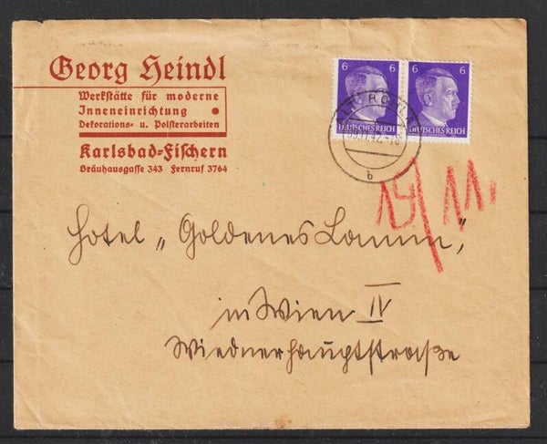 MiNr. 785 MeF auf Brief ALT ROHLA 9.11.42   (s24184)