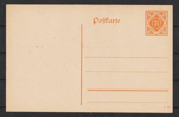 Ganzsache DP 14  (s24191)