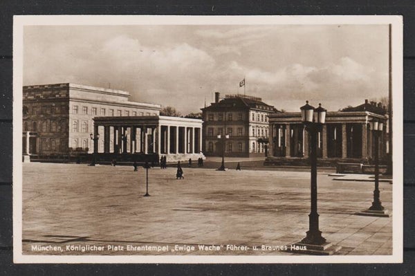 MiNr. 516 auf AK MÜNCHEN 9.7.39, Das Braune Band von Deutschland 1939  (s24194)