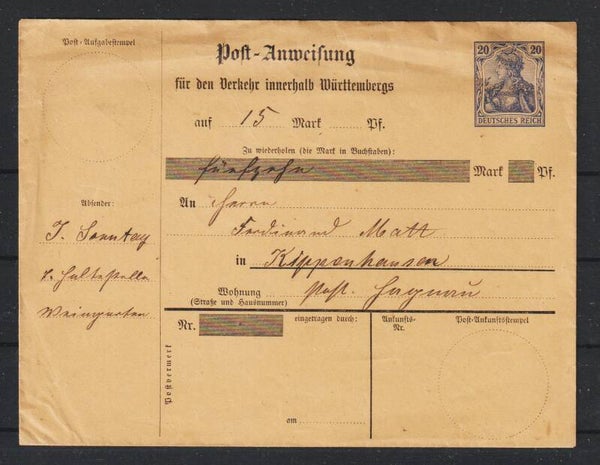 Postanweisung AU 48  (s26003)