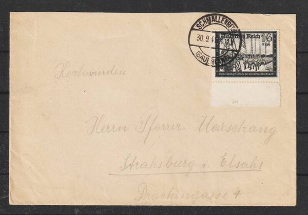 MiNr. 776 auf Brief SCHMALLENBERG 30.9.41 (s26018)