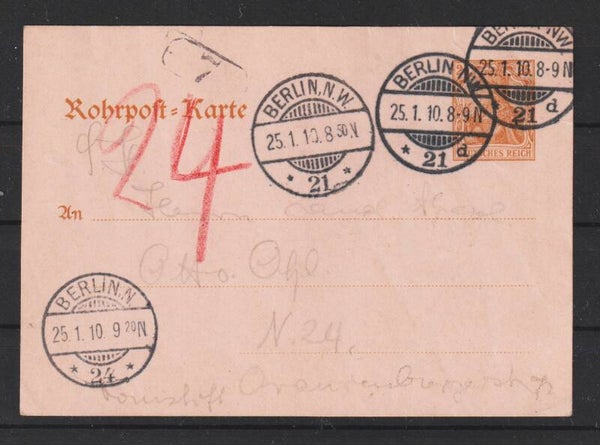 Rohrpost Karte RP 15  (s26031)