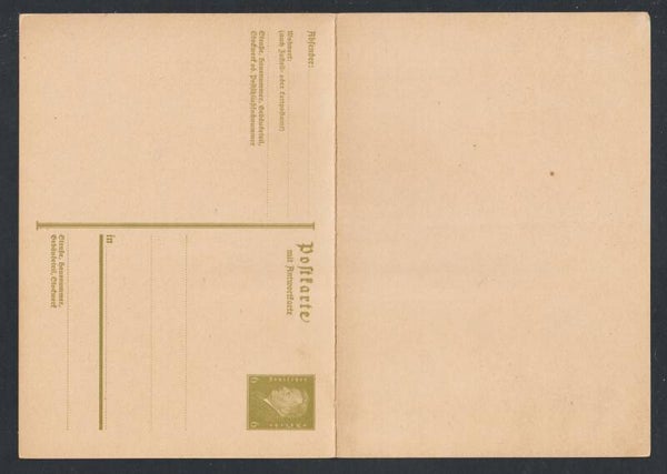 Ganzsache P 200 I   (s26036)