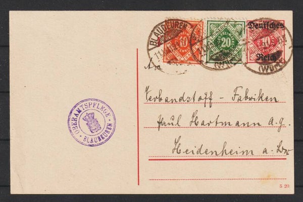 Ganzsache DP 11 / 03   (s26040)