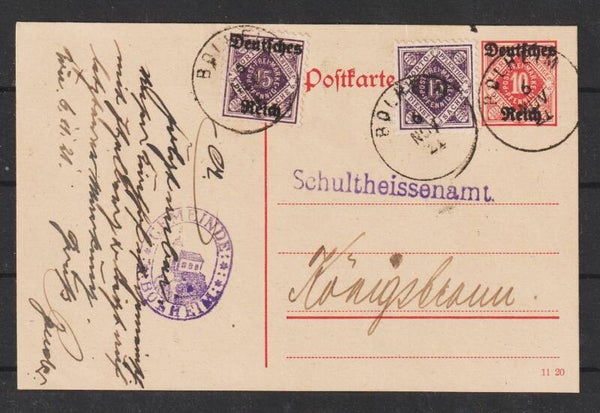 Ganzsache DP 11 / 05   (s26040)