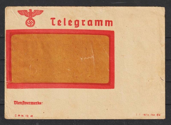 Telegram Umschlag  (s26043)