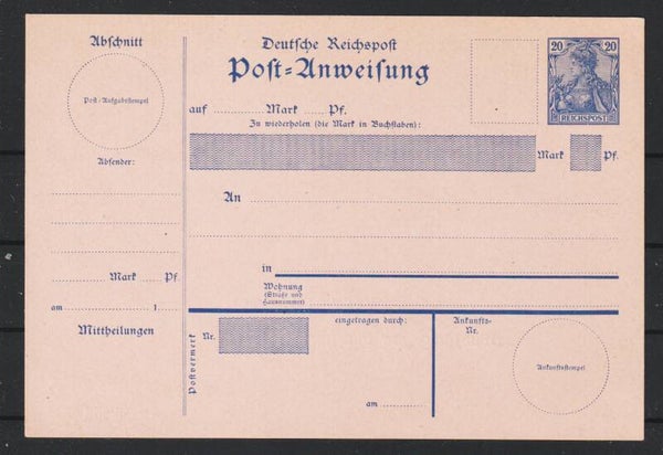 Postanweisung A 14 II  (s26050)