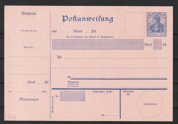 Postanweisung A 26  (s26050)