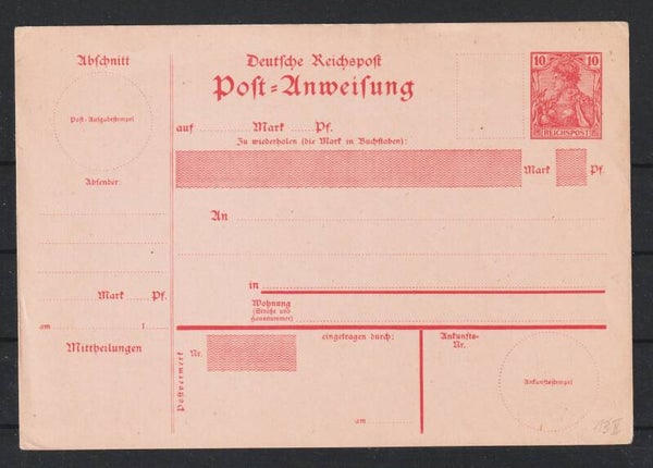 Postanweisung A 13 II  (s26051)