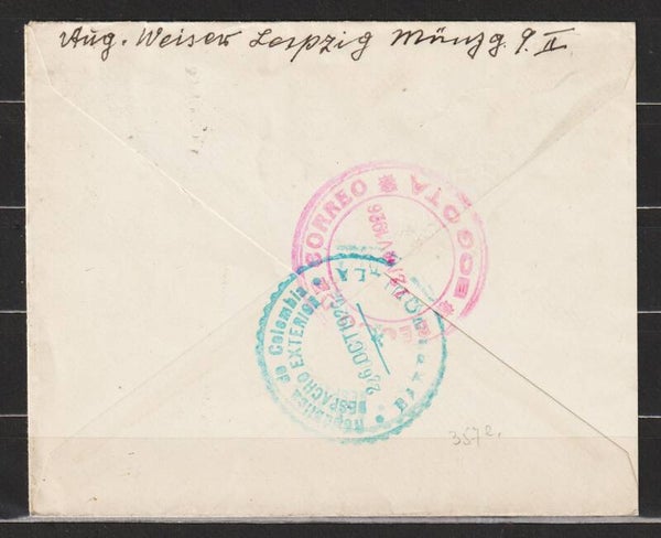 Brief GÖRLITZ - BOGOTA Kolumbien (s30042)