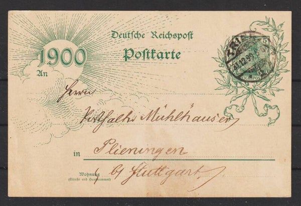 Ganzsache P 43 Ace TRIER 31.12.99  (s30063)