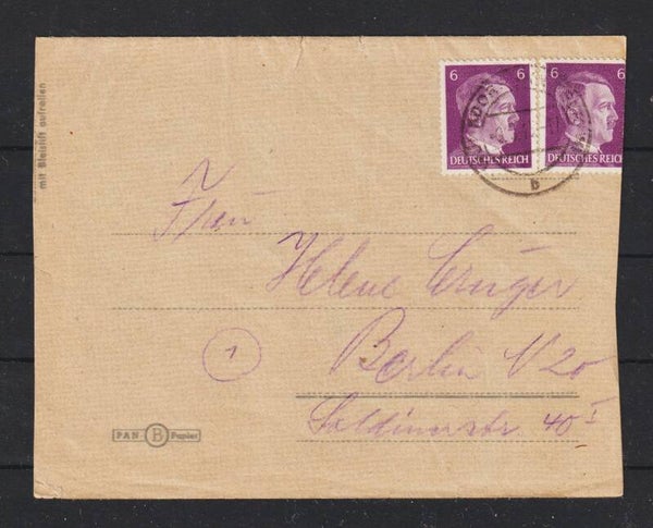 Feldpost Kartenbrief  WÜNSDORF 8.3.45 (s30066)