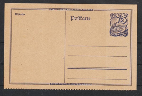 Ganzsache P 146 II   (s30070)