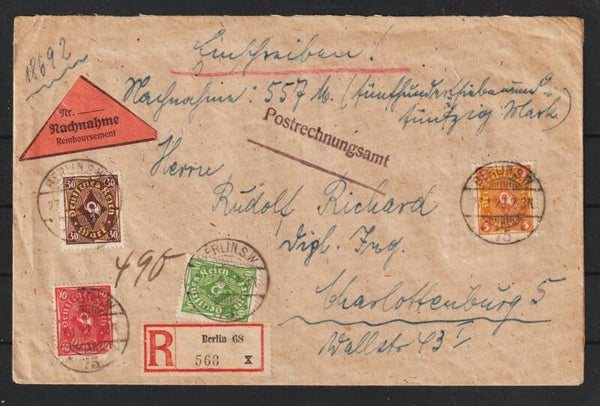 Nachnahme R-Brief im Ortsverkehr  (s30075)