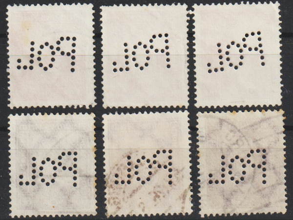 MiNr. 362 POL Lochungen gestempelt (hs)