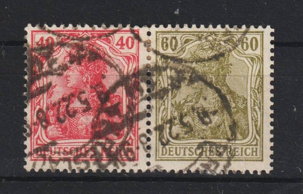 MiNr. W 17 gestempelt