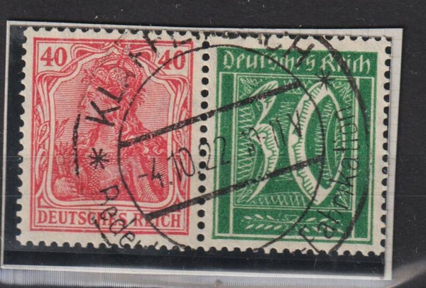 MiNr. W 18 gestempelt