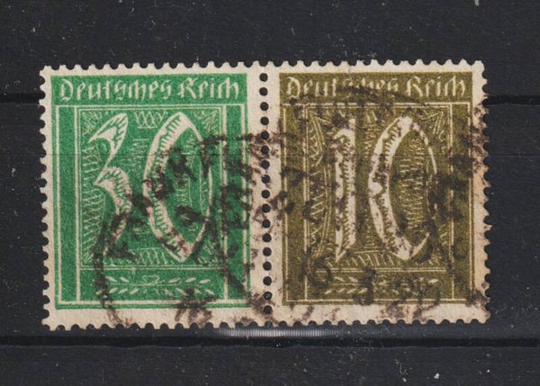 MiNr. W 19 gestempelt