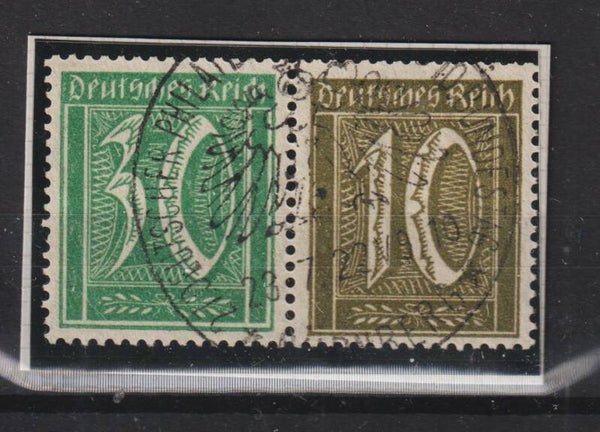 MiNr. W 19 gestempelt