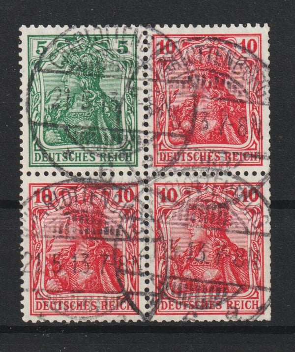 MiNr. W 7 I ab gestempelt, geprüft