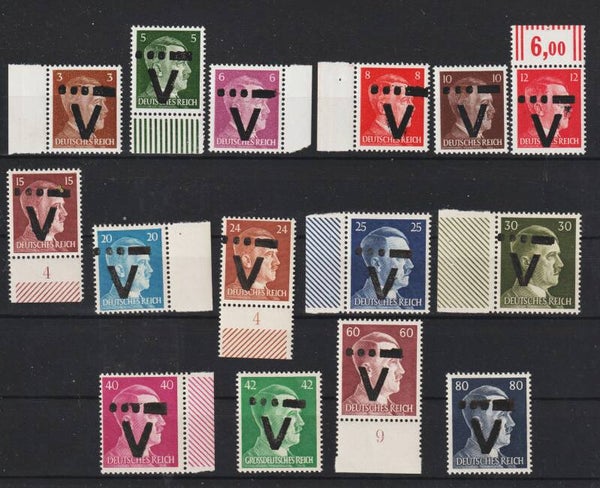 Westerstede I-XV postfrisch **  (aslo)