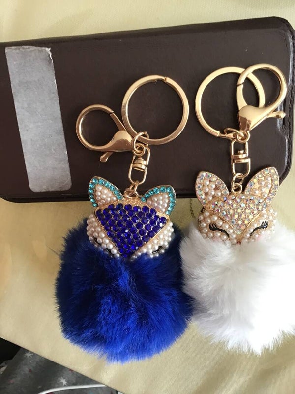 Selbsthergestellte Schlüsselanhänger