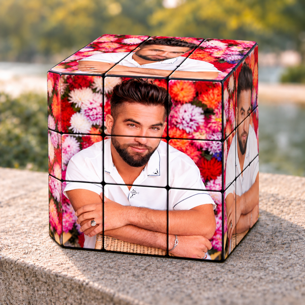 Rubik's Cube Kendji Girac – Cadeau Fan, Puzzle & Objet Collector | LTDF Création