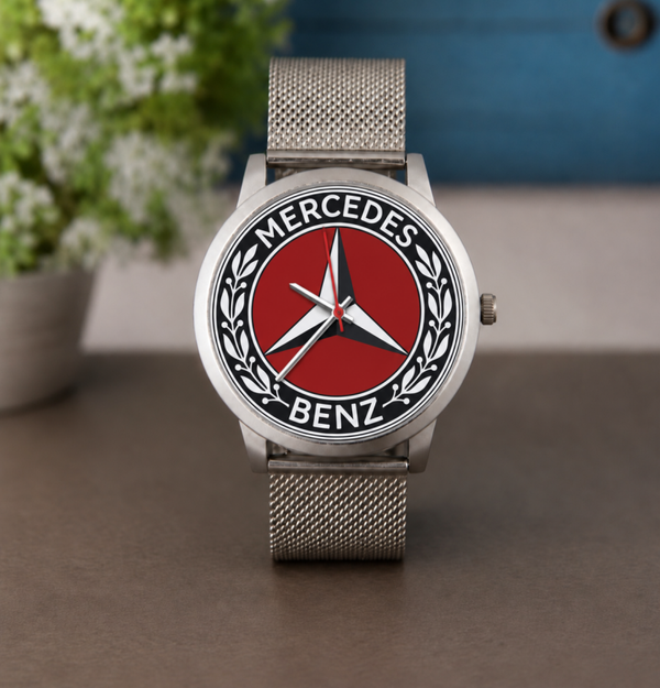 Montre Mercedes-Benz – Montre Bracelet Univers Automobile – 3 Coloris – LTDF Création